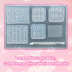 BHCCXZ crafting setup with molds stored, organized and portable
