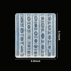 BHCCXZ manicurist workstation using molds showing professional-level crafting benefit