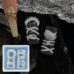 BHCCXZ molds filled with resin in progress demonstrating smooth pouring and curing