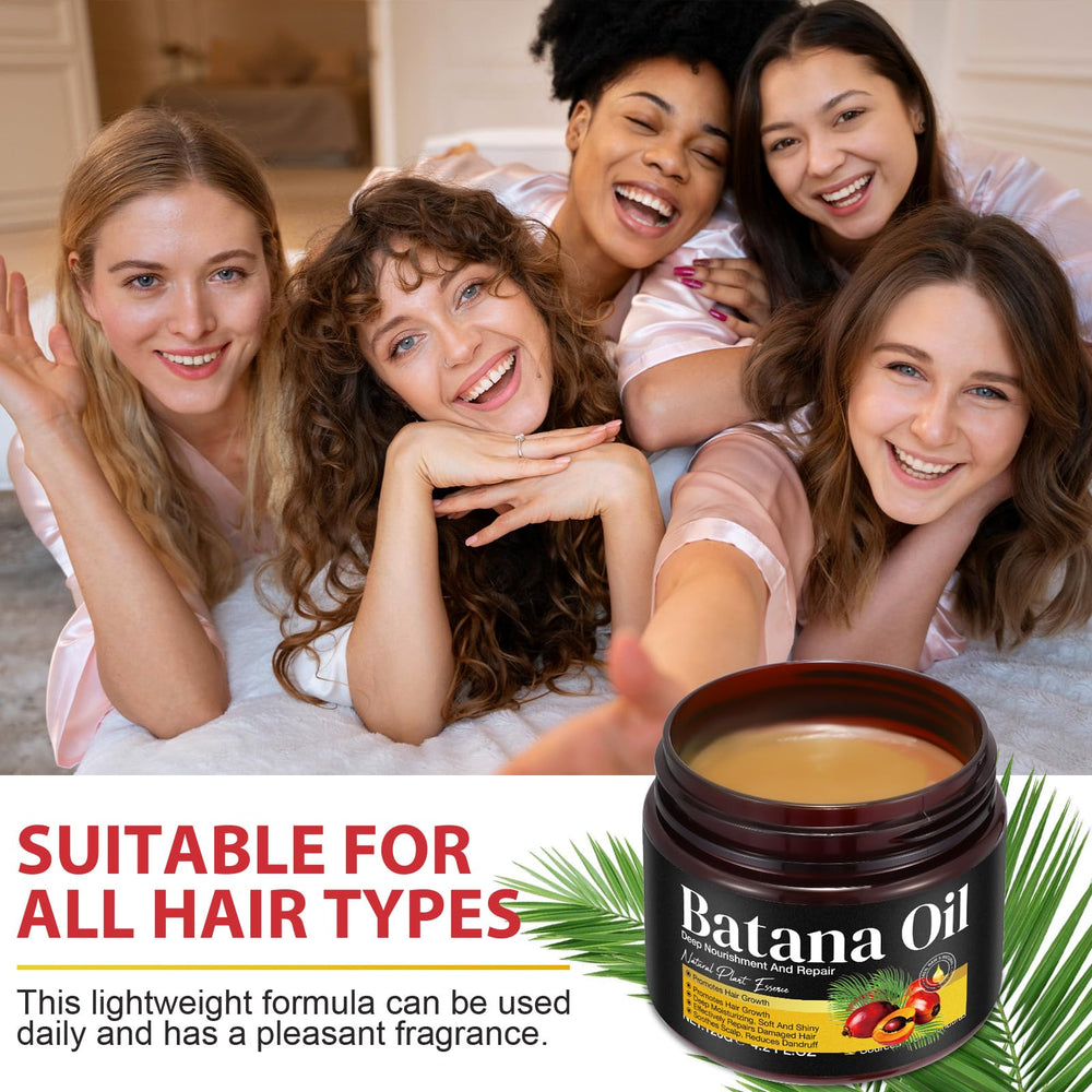 BHMSHY Batana Oil next to ruler showing bottle size and travel-friendly scale