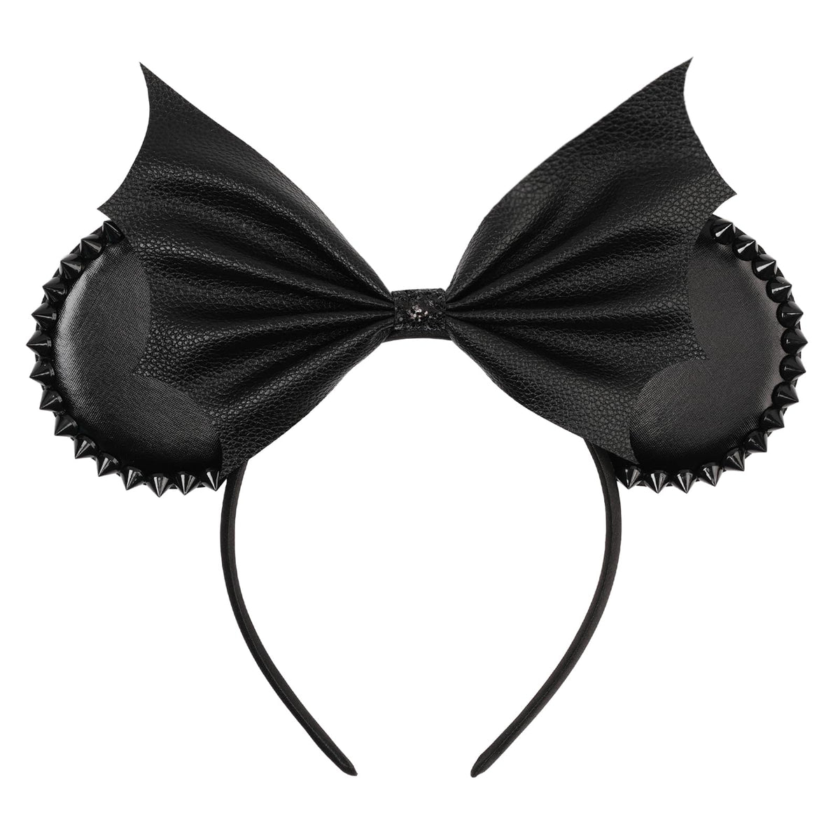 bianbaistar front view of headband showing bold silhouette and instant style upgrade