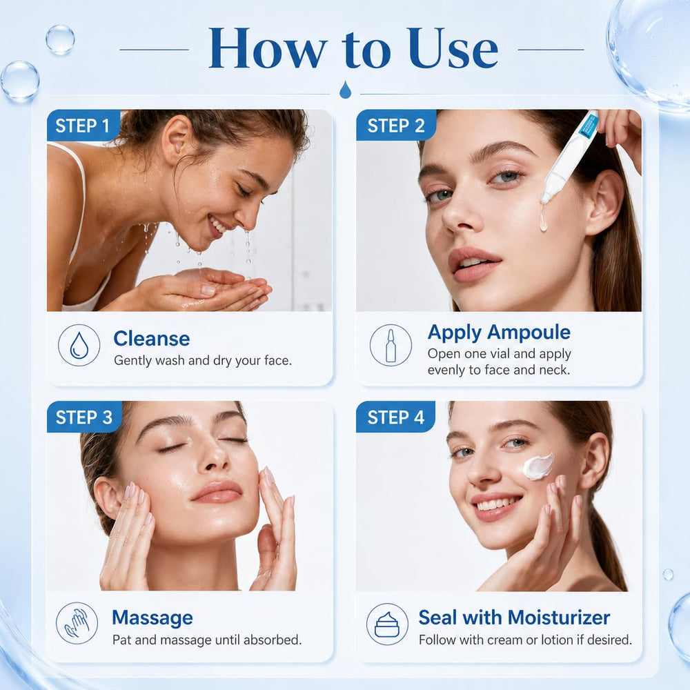 BIGBIO clear serum droplet texture demonstrating fast absorption