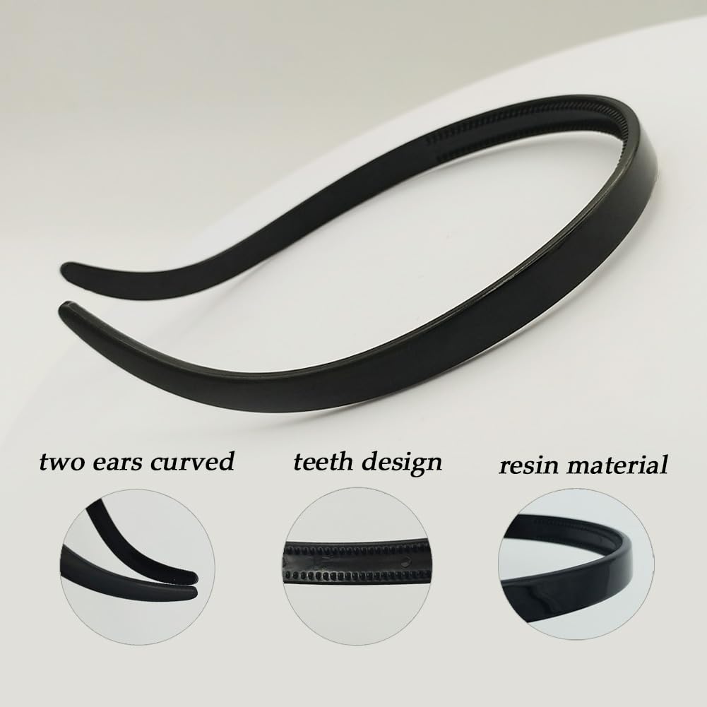 BIKCZEWIN close-up of dual-row teeth highlighting secure grip without hair pulling