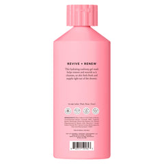 Billie bottle beside hand to show 18 fl oz scale and travel-friendly amount benefit