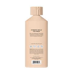 Billie bottle staged in shower conveying nourishing post-shower comfort benefit