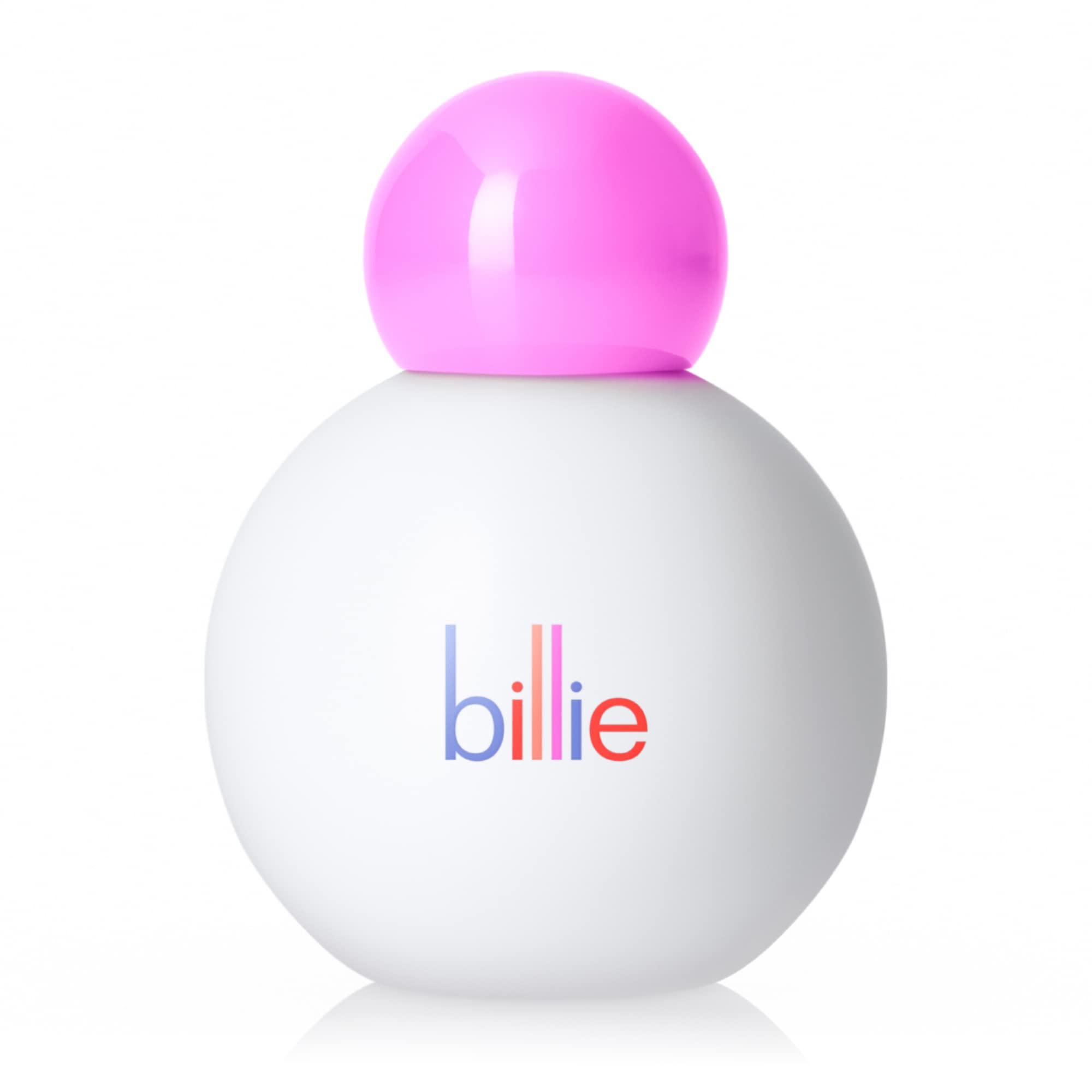 Billie Floof front packaging showing compact travel friendly container and branding