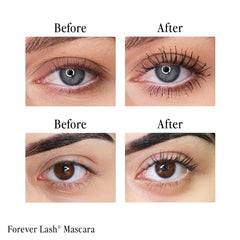 billion dollar brows mascara applied on lashes demonstrating extreme length and dramatic volume