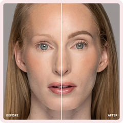 billion dollar brows angled brush applying blonde powder for precise filling