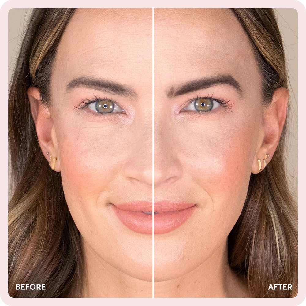 billion dollar brows application with angled brush demonstrating easy buildable coverage