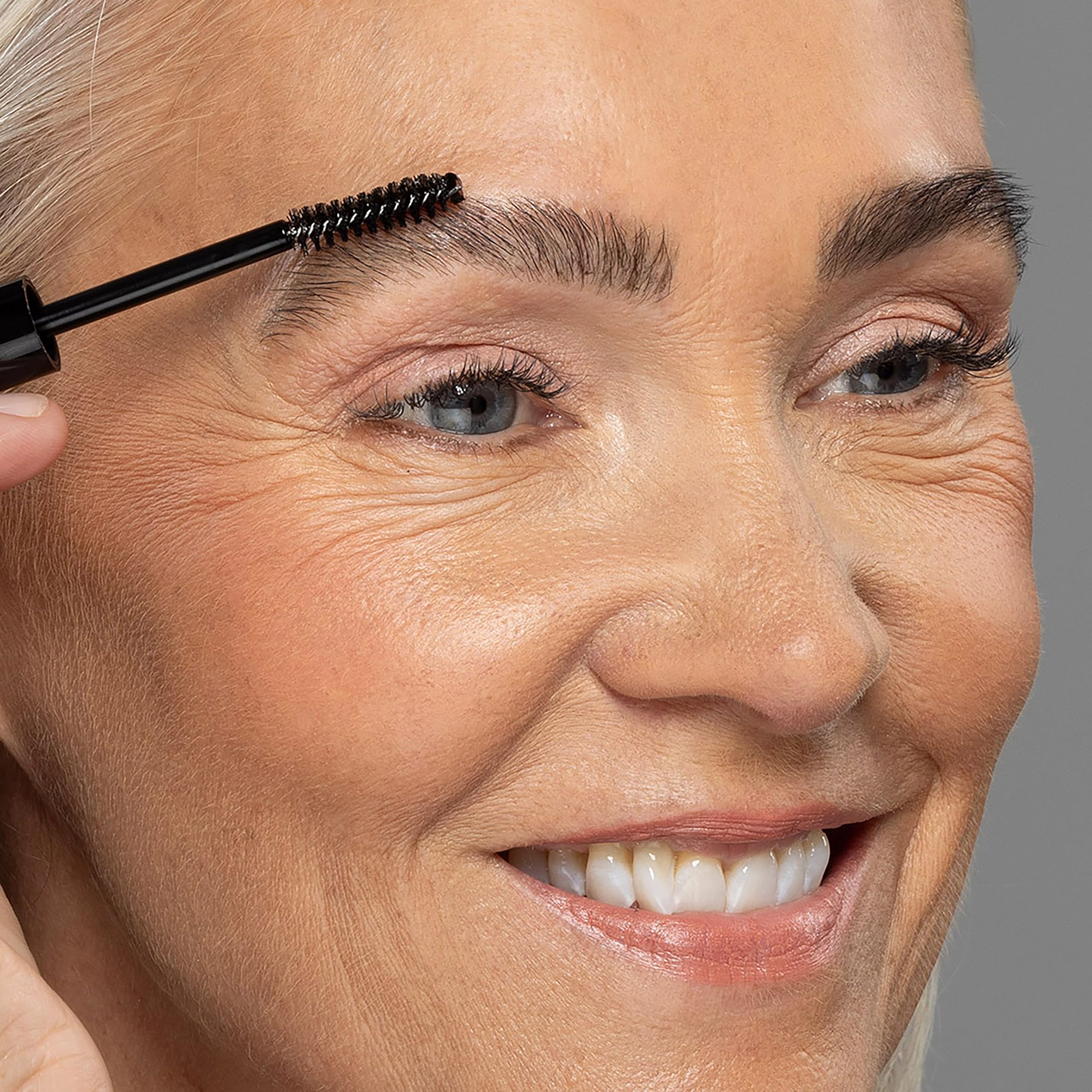 billion dollar brows clear gel close-up texture showing lightweight, non-flaky formula