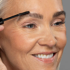 billion dollar brows clear gel close-up texture showing lightweight, non-flaky formula