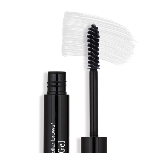 billion dollar brows clear gel spoolie wand detail for precise brow grooming