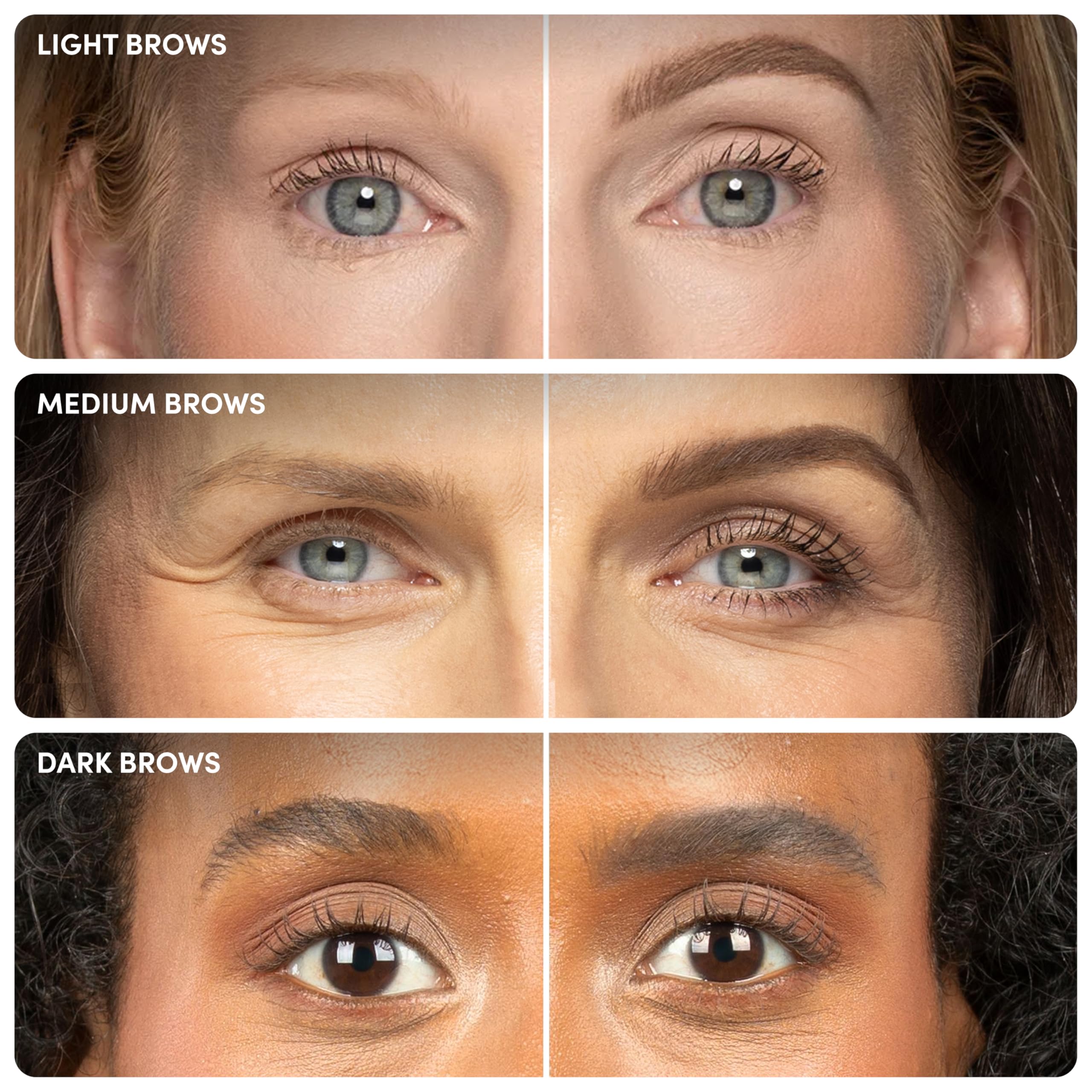 Billion Dollar Brows pencil in hand shows travel-friendly size