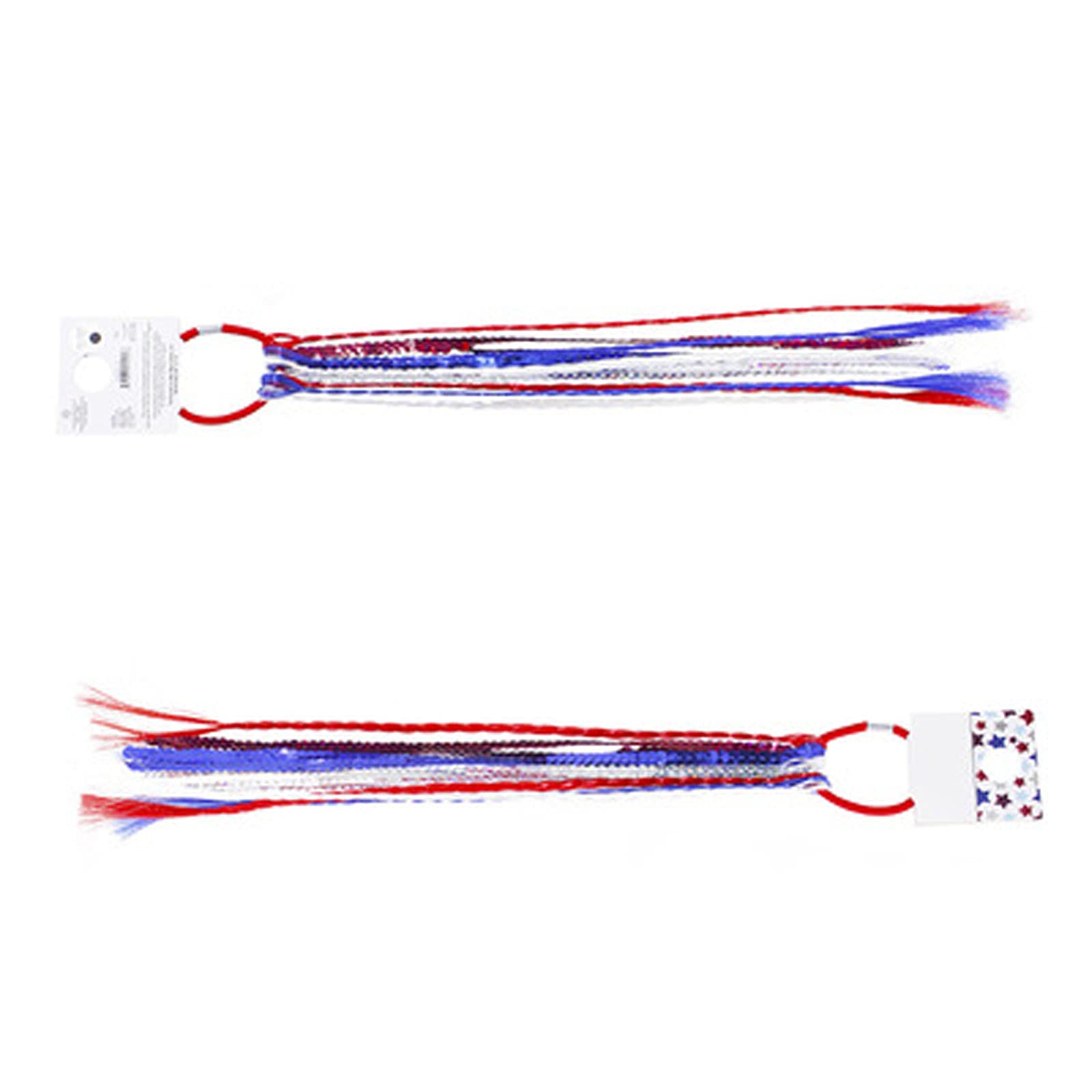 BinaryABC hair tie worn on wrist showing portability and quick access