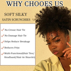 BINCUBE satin close-up highlighting smooth texture that reduces frizz