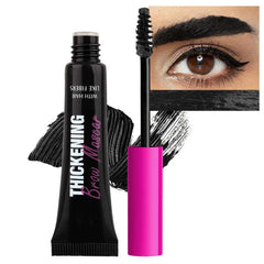 BINGBRUSH front packaging showing black tinted brow gel, clear product identity and benefit