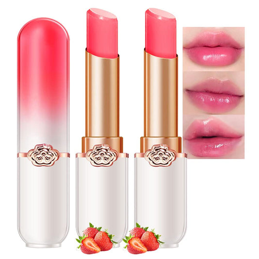 BINGBRUSH front packaging showing two strawberry color-changing sticks and gift-ready look