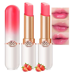 BINGBRUSH front packaging showing two strawberry color-changing sticks and gift-ready look