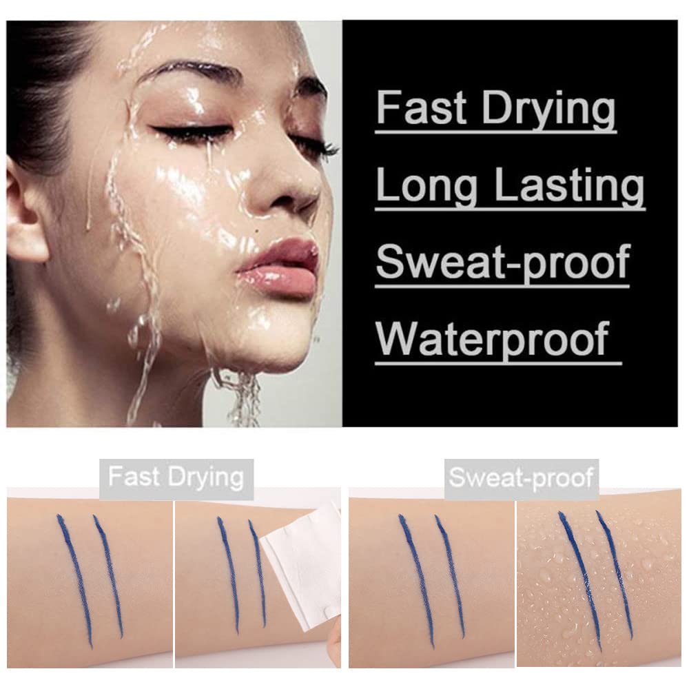 BINGBRUSH lifestyle shot with evening makeup showing bold black liner ideal for nights out