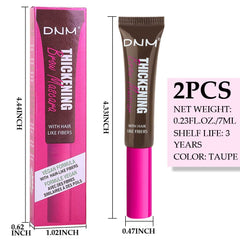 BINGBRUSH open tube with product on wand revealing fiber-rich formula for thicker hairs