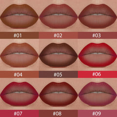 BINGBRUSH texture swatch on skin showing matte pigment and smooth finish