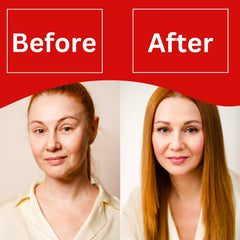 Bio Mystery retinol application on fingertip demonstrating lightweight non-greasy feel