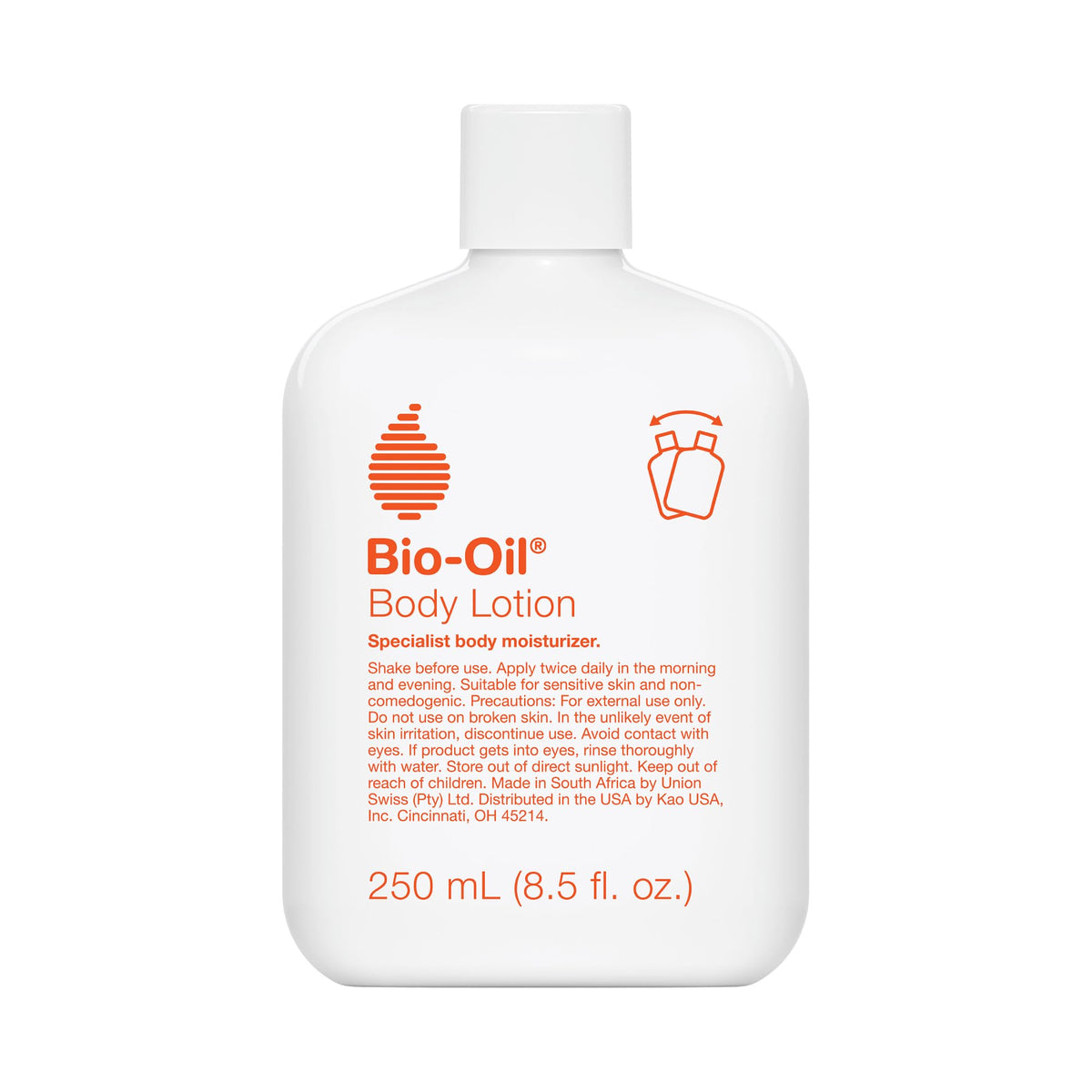 Bio-Oil front packaging 8.5 oz showing clean design and quick hydration benefit
