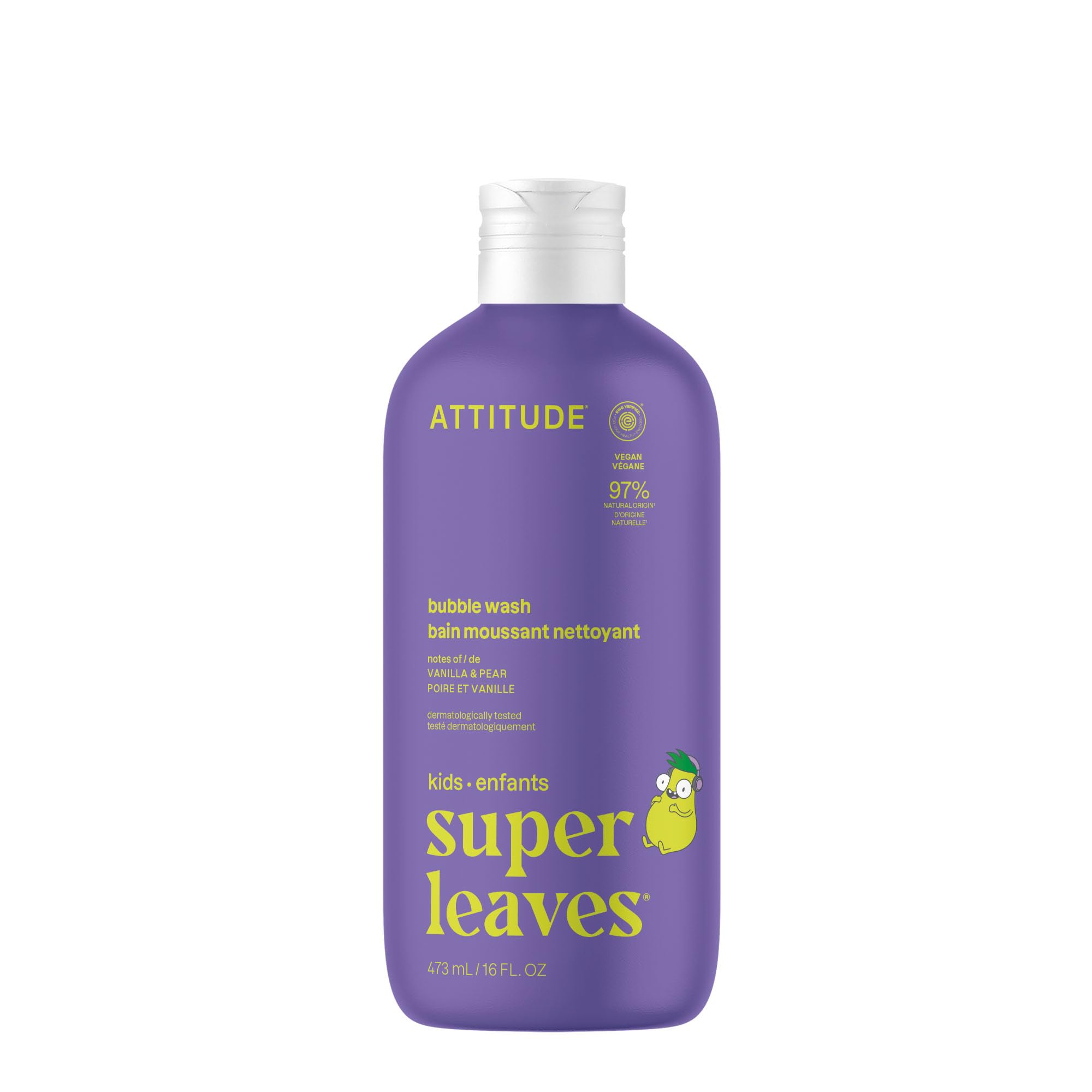 BIO SPECTRA ATTITUDE front label showing product name and EWG verification benefit