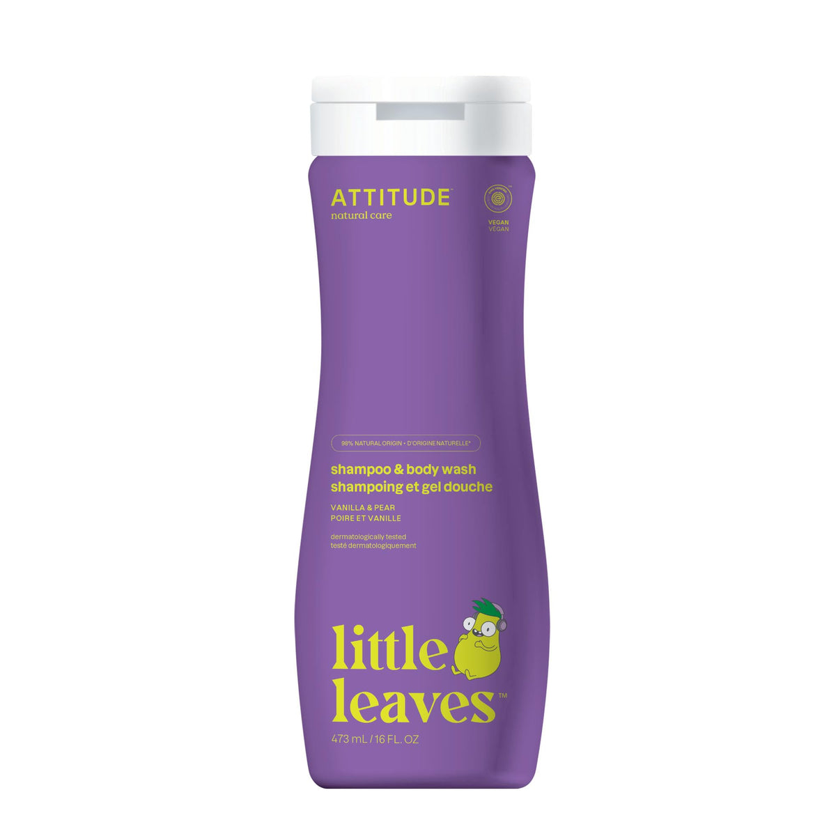 BIO SPECTRA ATTITUDE front bottle showing label and scent benefits