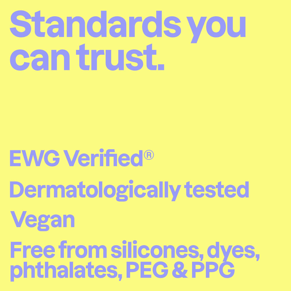 BIO SPECTRA ATTITUDE label close-up showing EWG verification and ingredients