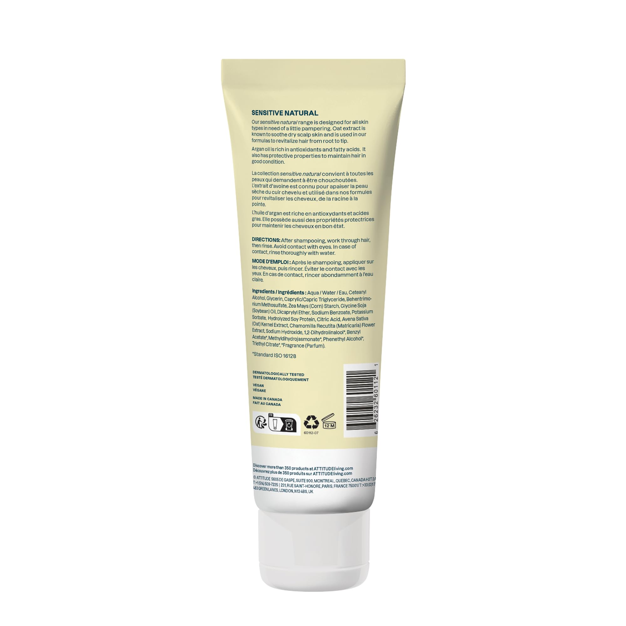 BIO SPECTRA ATTITUDE on bathroom shelf styled for clean beauty routine