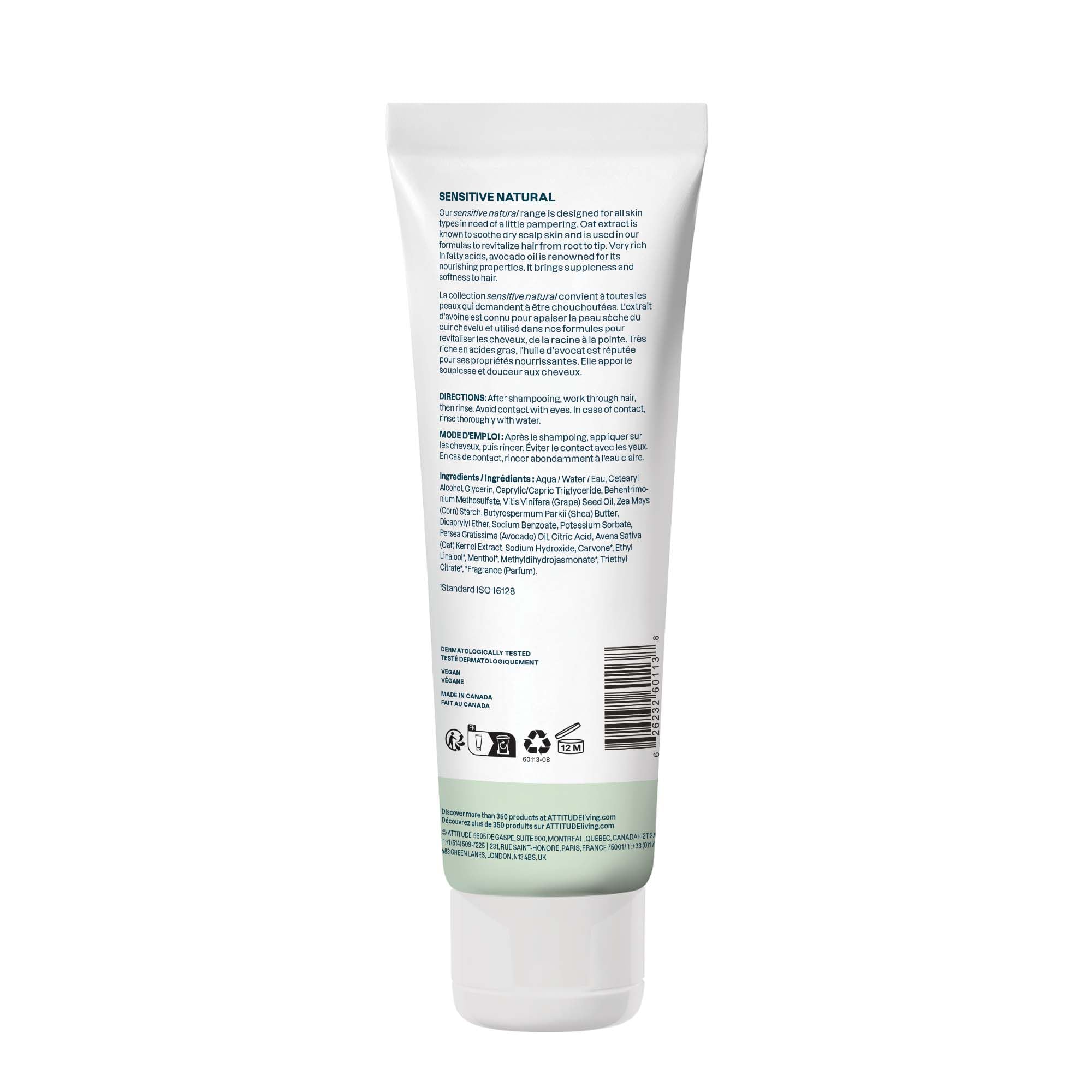 BIO SPECTRA ATTITUDE on bathroom shelf with clean-beauty styling
