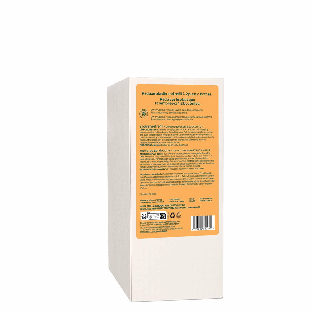 BIO SPECTRA ATTITUDE pouring refill into pump showing easy-transfer convenience benefit