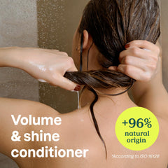 BIO SPECTRA ATTITUDE creamy conditioner texture on hand for lightweight slip