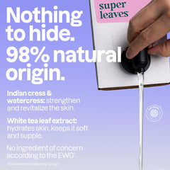 BIO SPECTRA ATTITUDE rich foam texture close up for gentle cleansing