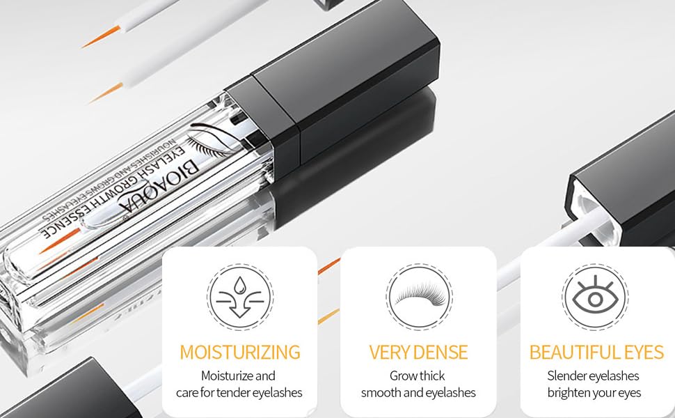 BIOAQUA applied to eyebrow in use for targeted nourishment