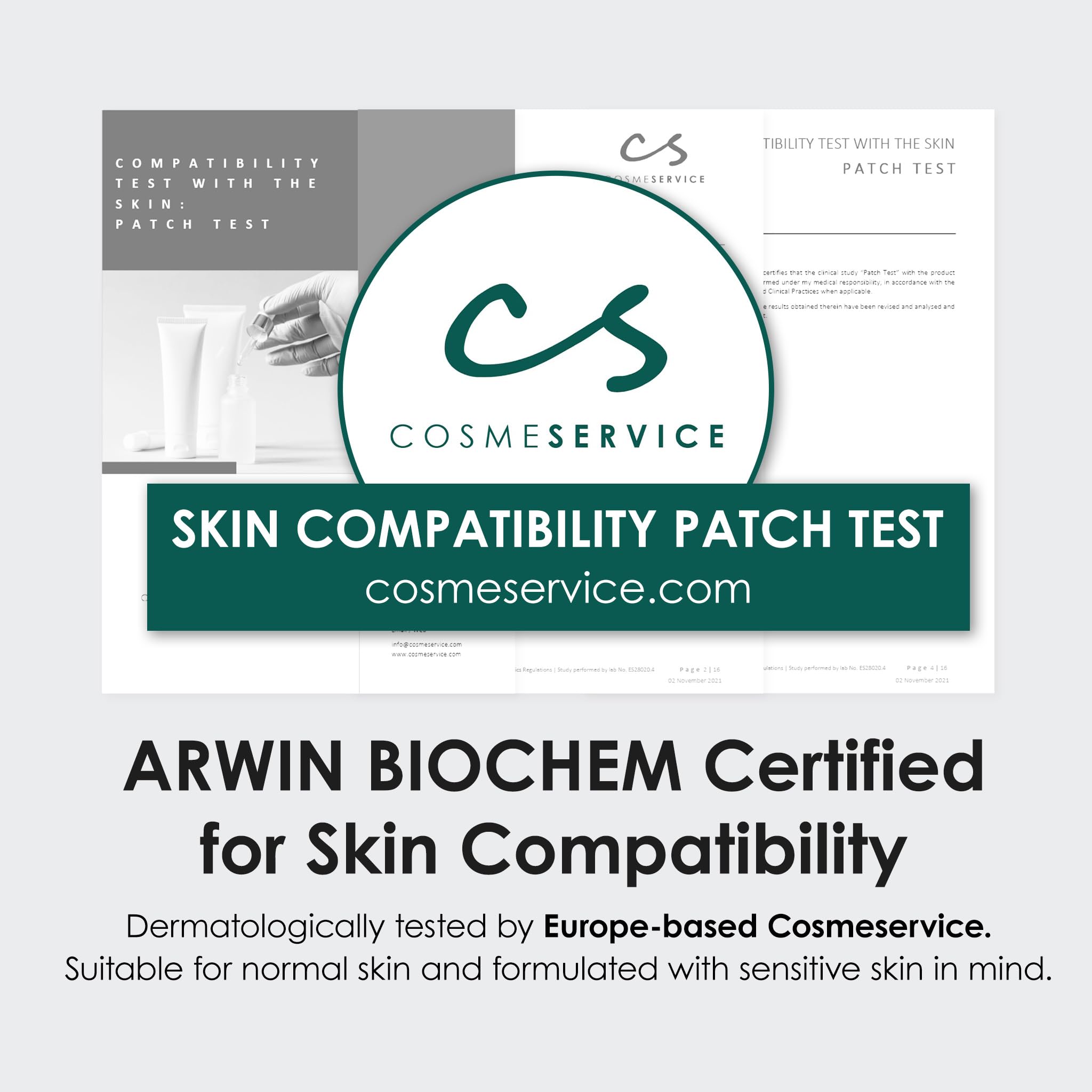 BIOCHEM foam rinsing off a face leaving balanced clean feeling