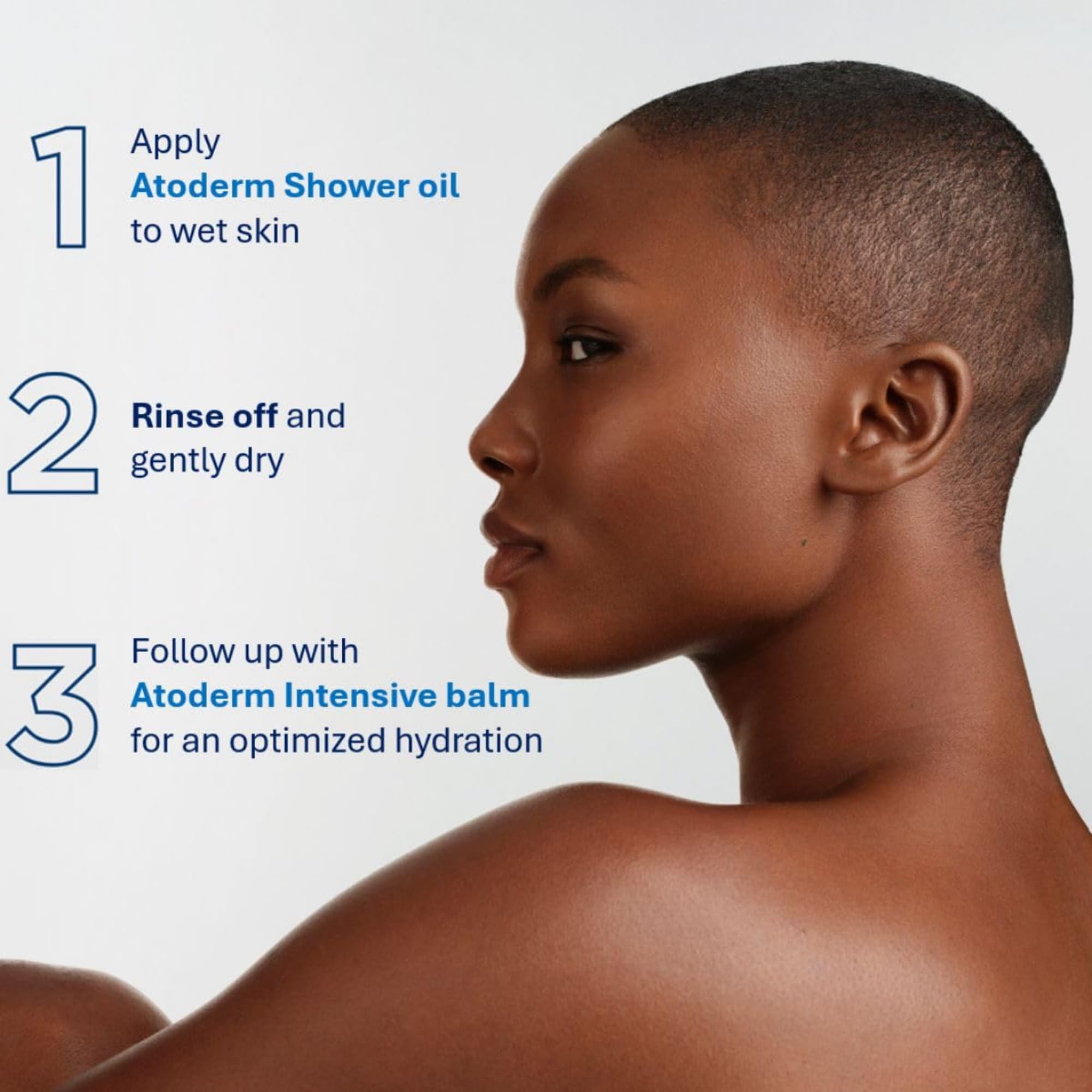 Bioderma texture closeup of silky oil-lather illustrating smooth, hydrating feel