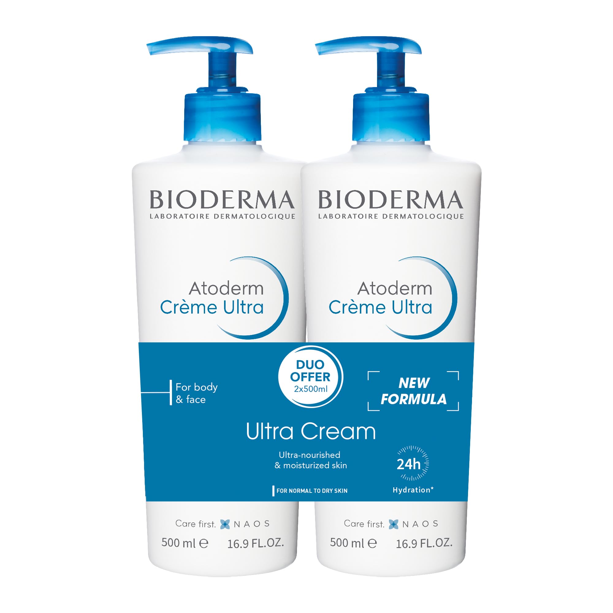 Bioderma front packaging showing duo pack and hydration benefit