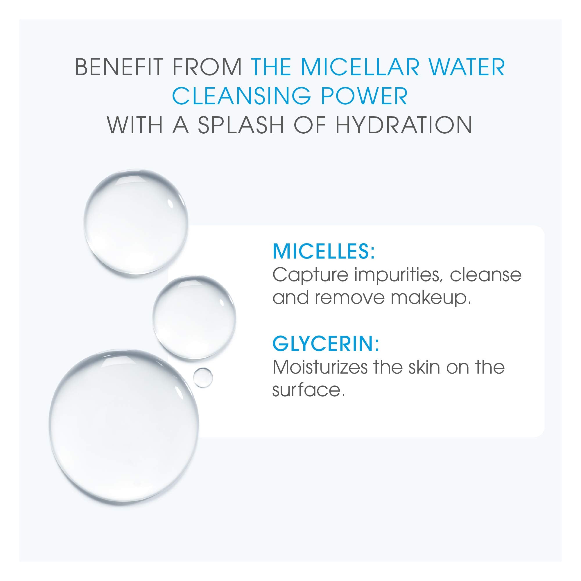 Bioderma ingredient label with niacinamide and glycerin for moisture support