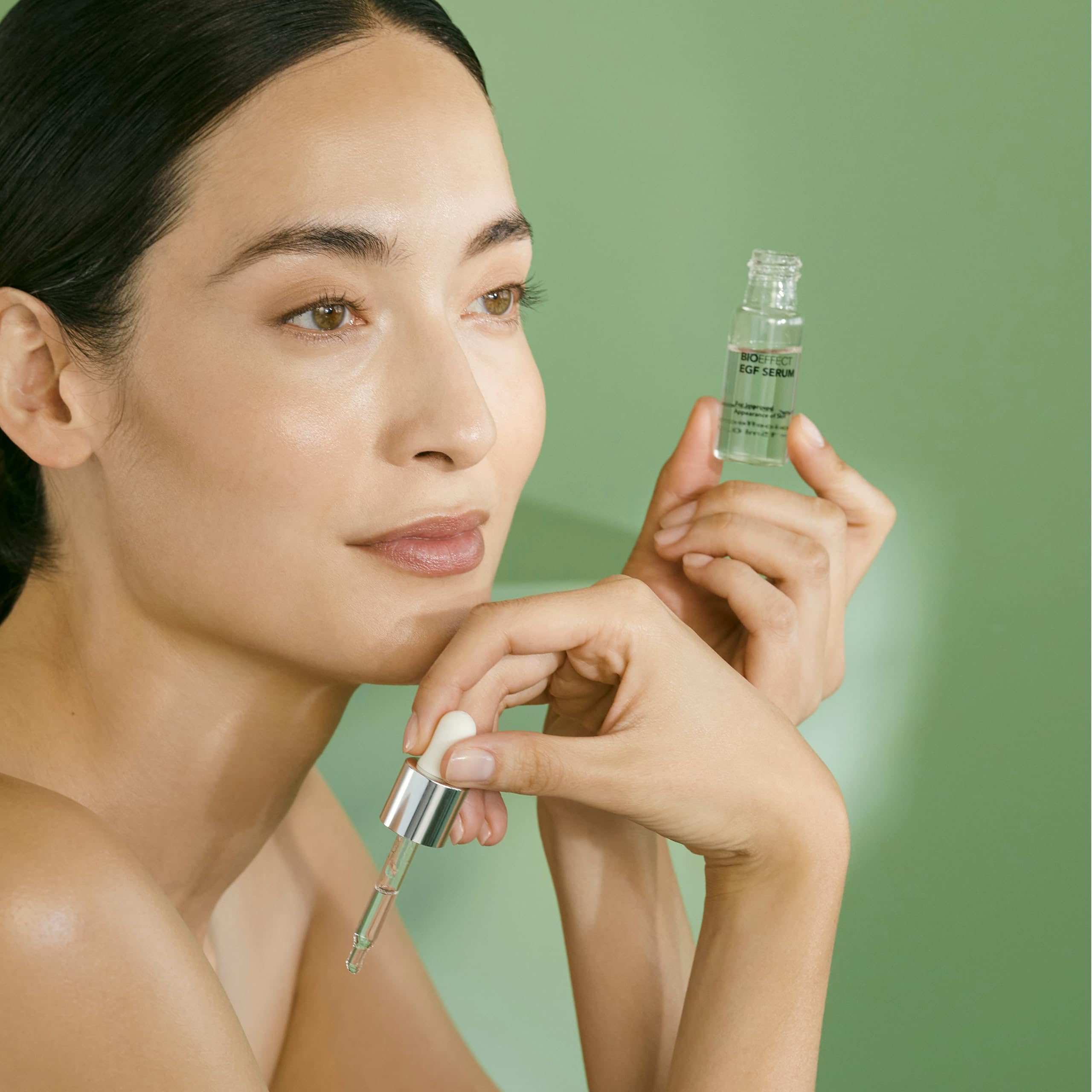 Bioeffect EGF Serum label and box showing clean ingredient list and product details