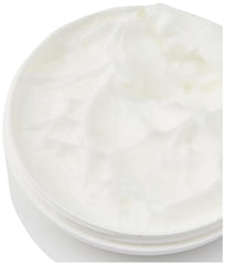 Biofresh cream texture close-up on fingertip, highlights lightweight absorbent finish