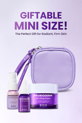 BIOHEAL BOH products beside passport showing travel-ready skincare benefits