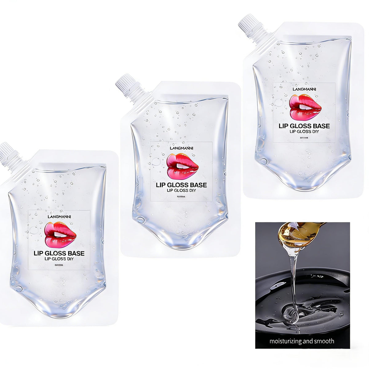 BIOKUSY front packaging showing three clear 50ml bottles, convenient starter set