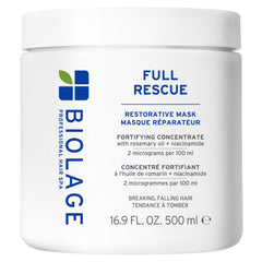 Biolage front packaging showing 16.9 fl oz jar and branding for shelf appeal