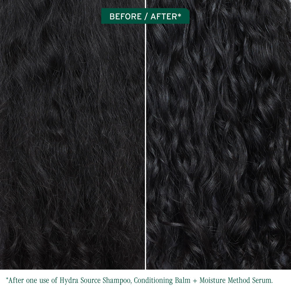 Biolage dropper applying serum to scalp for targeted nourishment