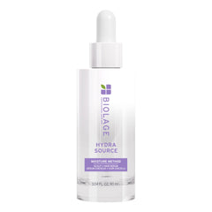 Biolage bottle front view showing label and hydrating serum benefits
