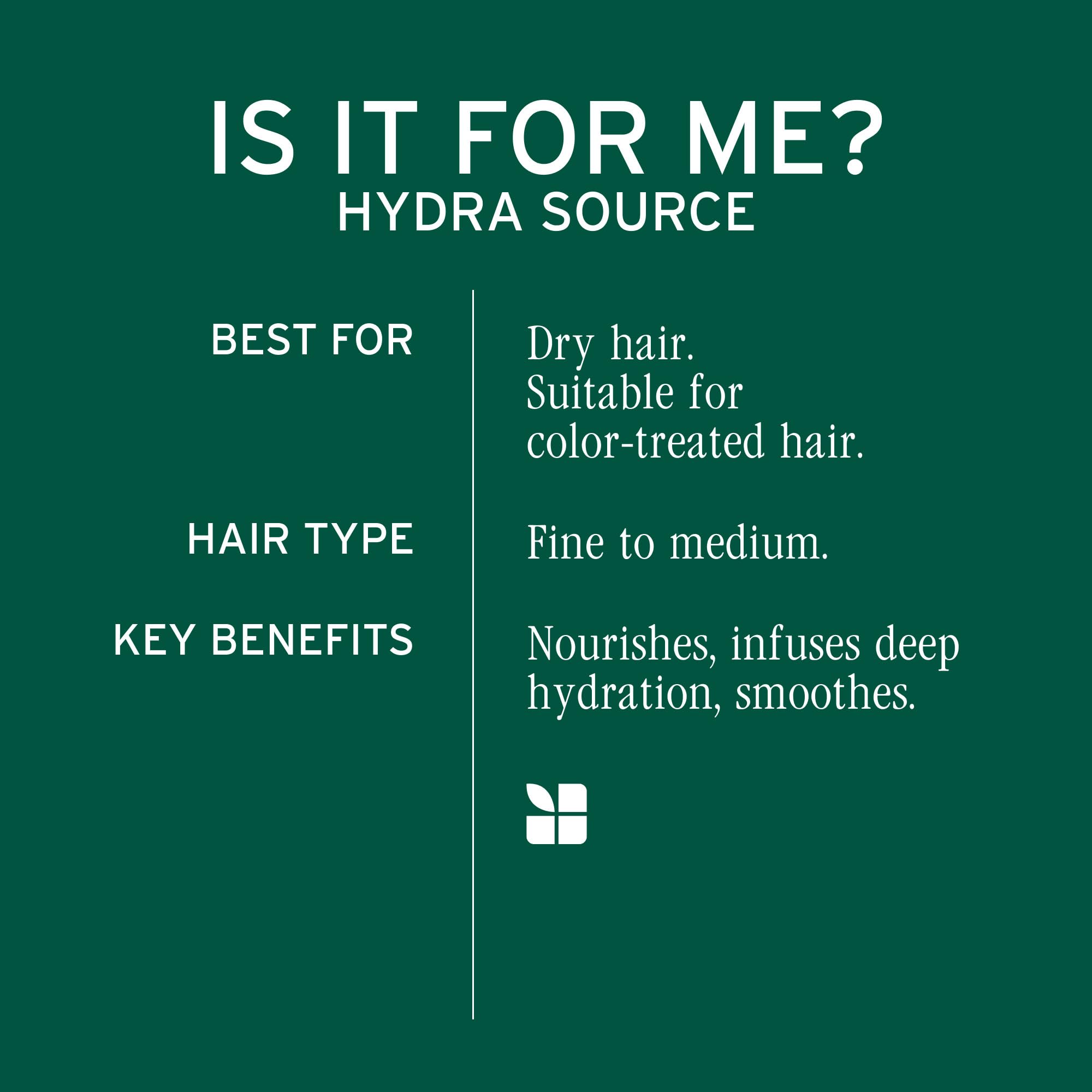 Biolage Hydra Source label closeup highlighting vegan, paraben-free benefits