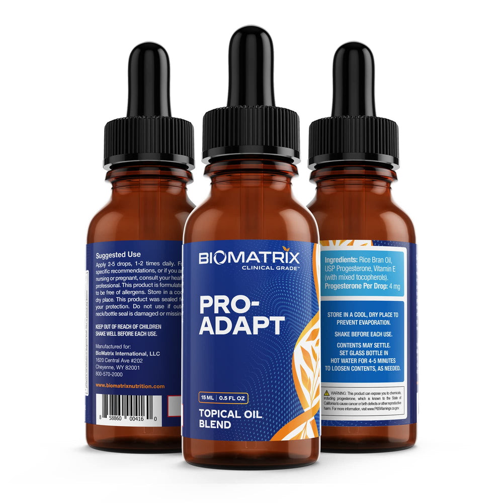 BioMatrix bottle with a ruler and hands showing 15 mL scale and use