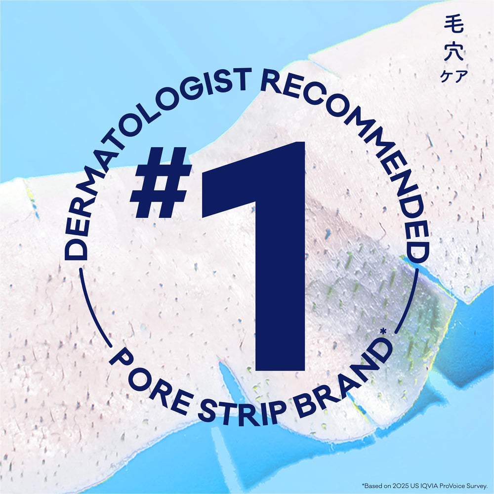 Bioré chin strip shape shown to target jawline pores effectively